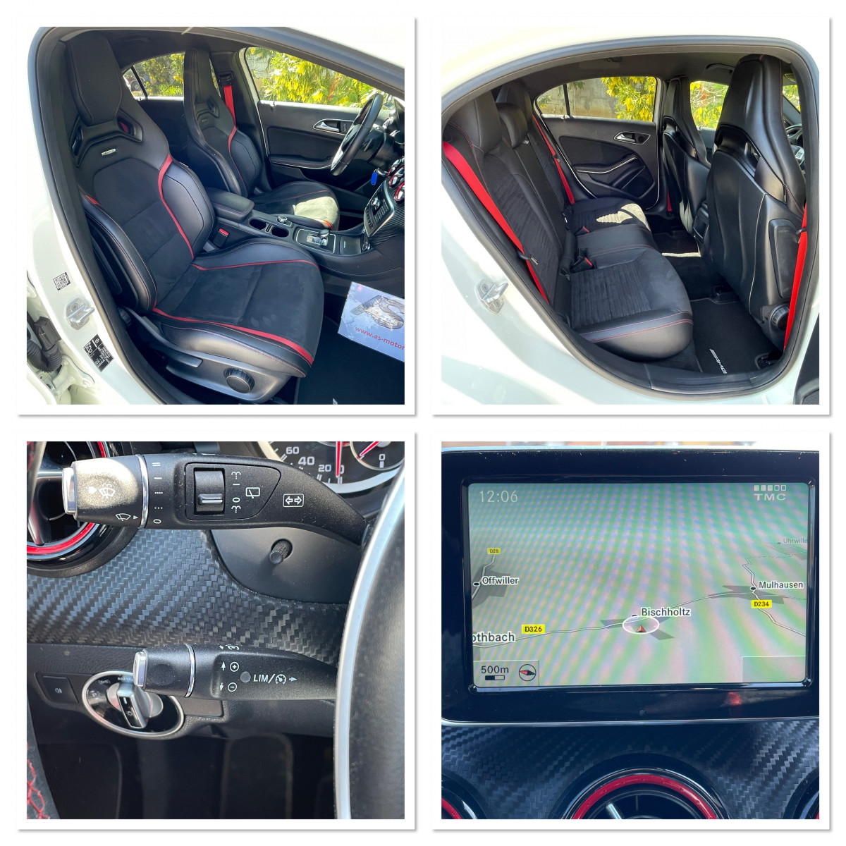 MERCEDES A 45 AMG 4 MATIC 360 DCT7 GPS PACK AMG SIEGES AV PERFORMANCE