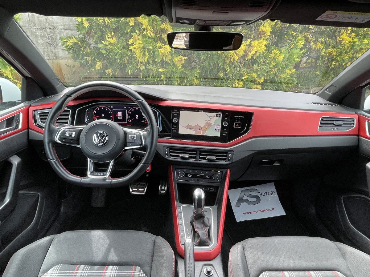 VOLKSWAGEN POLO GTI  2,0 TSI DSG6 200 GPS REGULATEUR SONO BEATS JANTES BRESCIA