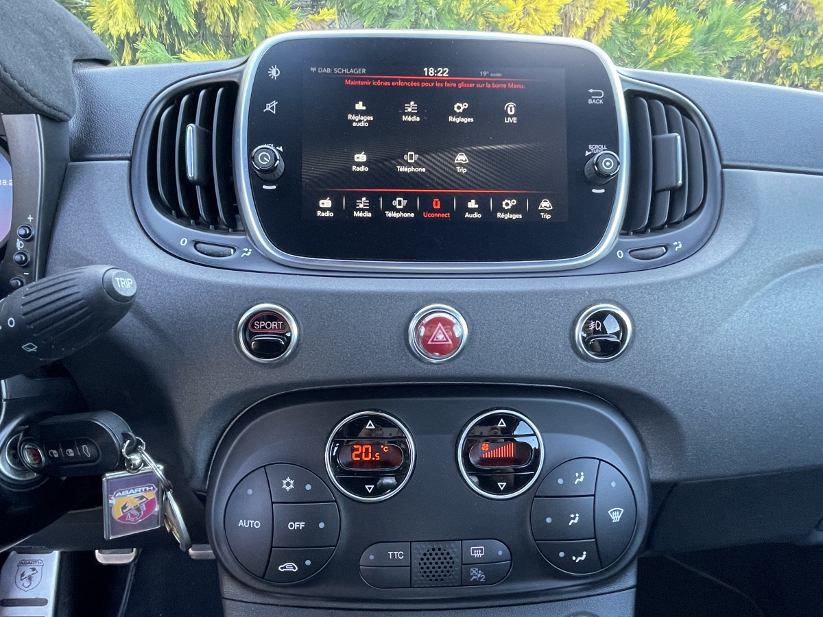 FIAT 500 ABARTH 180 595 COMPETIZIONE APPLE CARPLAY BEATS BLUETOOTH