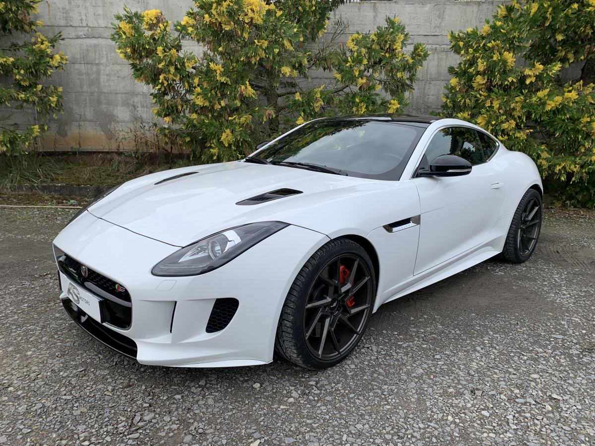 JAGUAR F-TYPE COUPE V6 S 380 AWD 4 ROUES MOTRICES PACK SPORT DESIGN FULL OPTIONS CAMERA KEYLESS MERIDIAN SIEGES BAQUETS