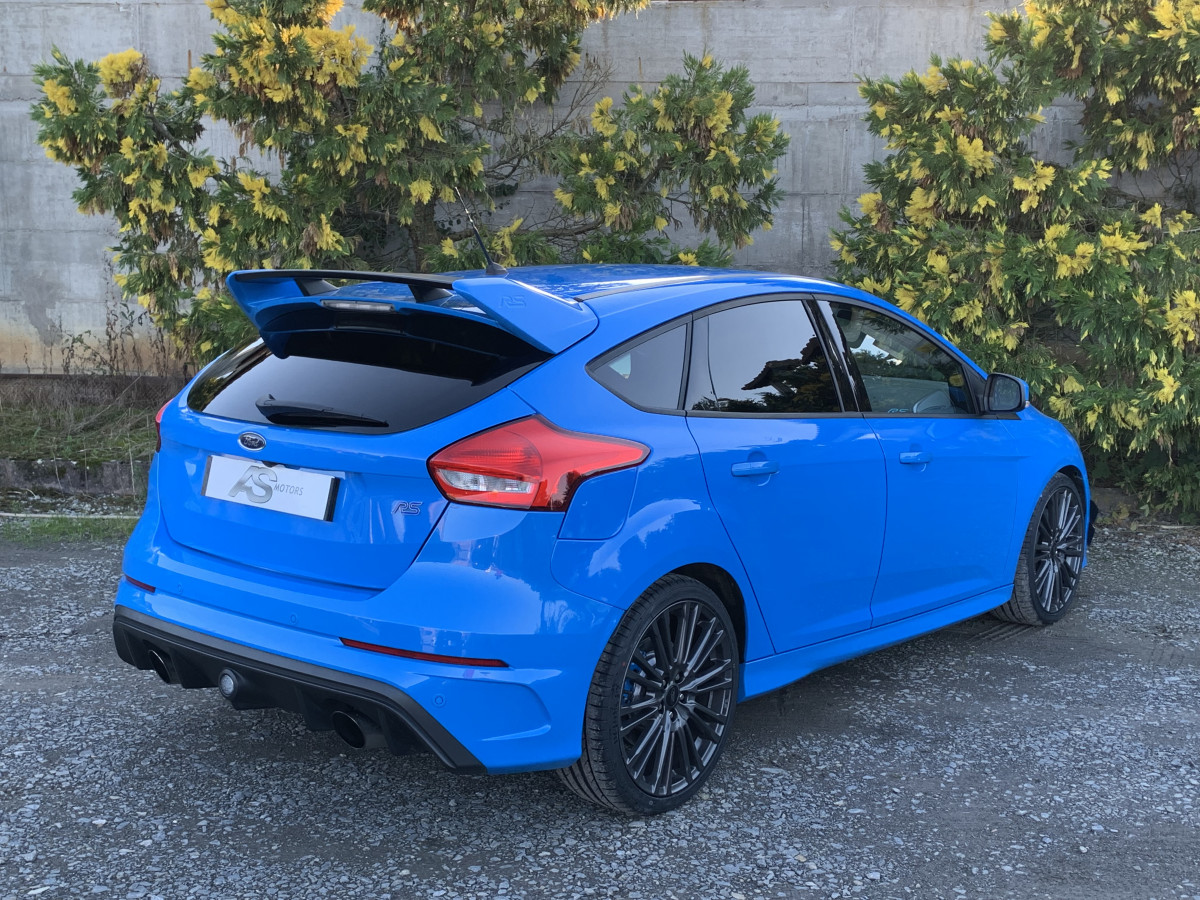 FORD FOCUS RS 2,3 ECOBOOST 350 BLEU NITROUS GPS CAMERA BAQUETS RECARO REGULATEUR BLUETOOTH DRIVING MODE