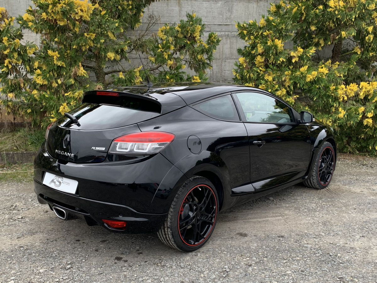 MEGANE RS 2.0 TURBO TCE 265 CV NOIR JANTES 19 GPS BOSE BLUETOOTH REGULATEUR KEYLESS GO