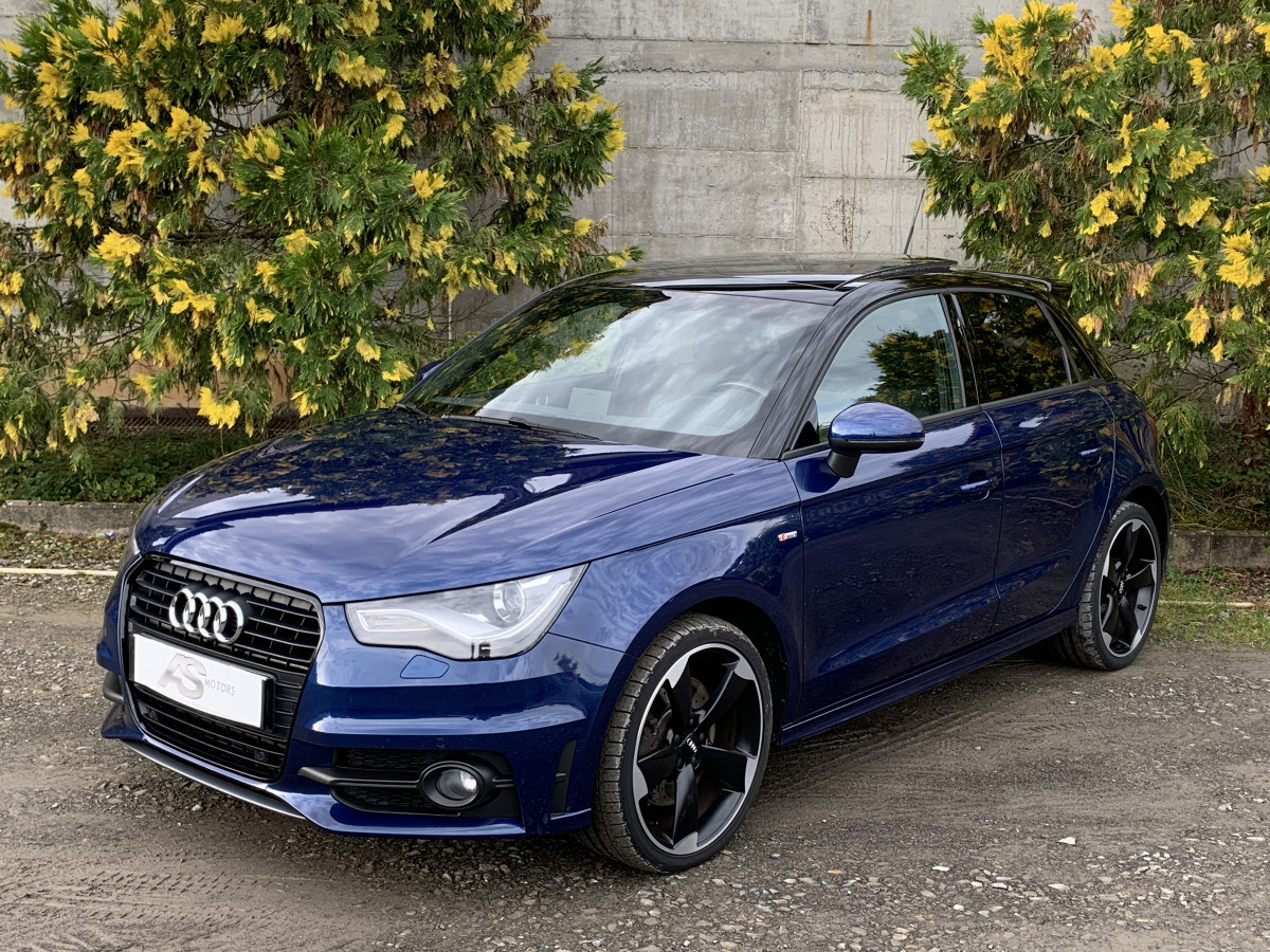 AUDI A1 1.4 TFSI 185 CV S-TRONIC 7 SPORTBACK S-LINE FULL OPTIONS JANTES ROTOR BOSE REGULATEUR GPS TOIT OUVRANT KEYLESS GO