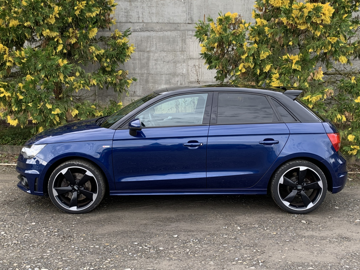 AUDI A1 1.4 TFSI 185 CV S-TRONIC 7 SPORTBACK S-LINE FULL OPTIONS JANTES ROTOR BOSE REGULATEUR GPS TOIT OUVRANT KEYLESS GO