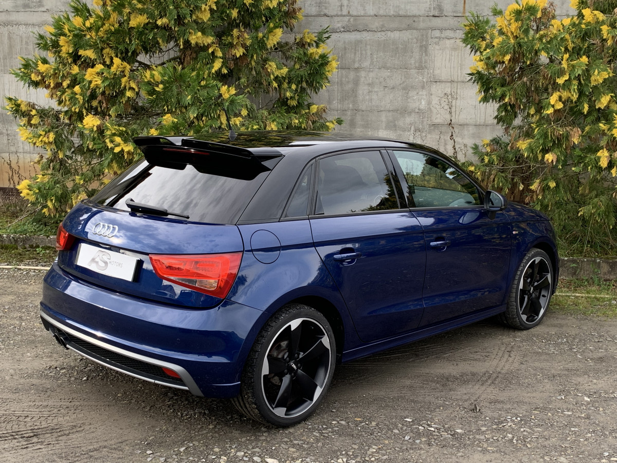 AUDI A1 1.4 TFSI 185 CV S-TRONIC 7 SPORTBACK S-LINE FULL OPTIONS JANTES ROTOR BOSE REGULATEUR GPS TOIT OUVRANT KEYLESS GO