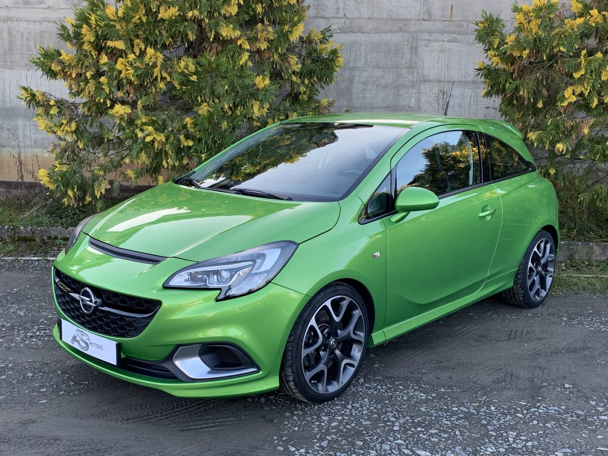 OPEL CORSA OPC 1,6 TURBO 207 VERT SAUTERELLE PACK PERFORMANCE SIEGES BAQUET REGULATEUR FREINS BREMBO DIFFERENTIEL AUTOBLOQUANT