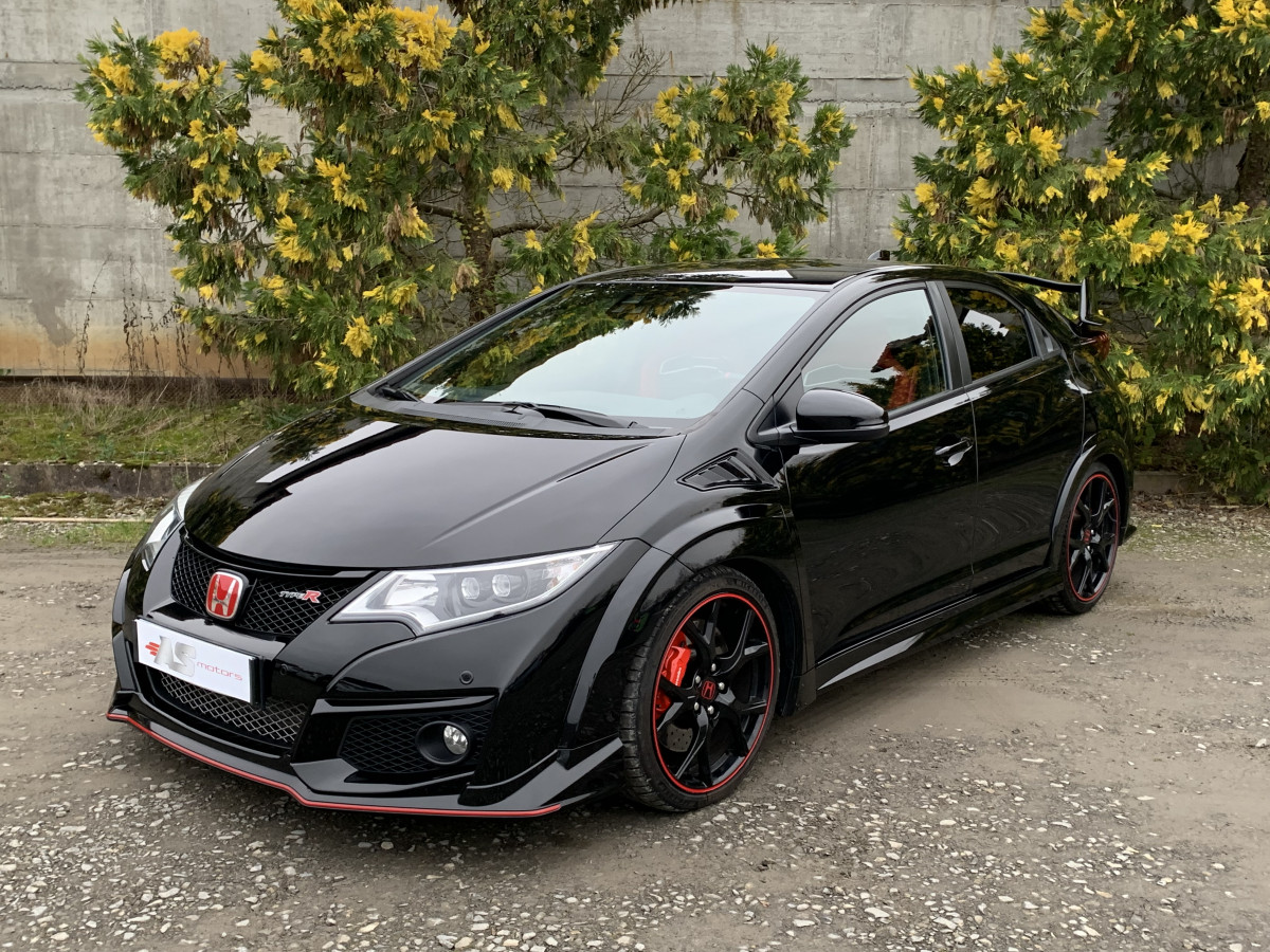 HONDA CIVIC 2,0 I-VTEC 310 TYPE R GT NOIR NUMEROTÉ 02703 CAMERA GPS BLUETOOTH REGULATEUR KEYLESS GO