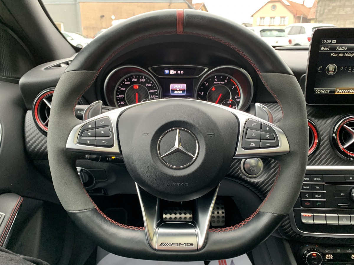 MERCEDES A45 AMG 381 CV PHASE II 4MATIC SPEEDSHIFT-DCT7 PACK PERFORMANCE TOIT OUVRANT PANORAMIQUE ECHAPPEMENT SPORT KEYLESS GO