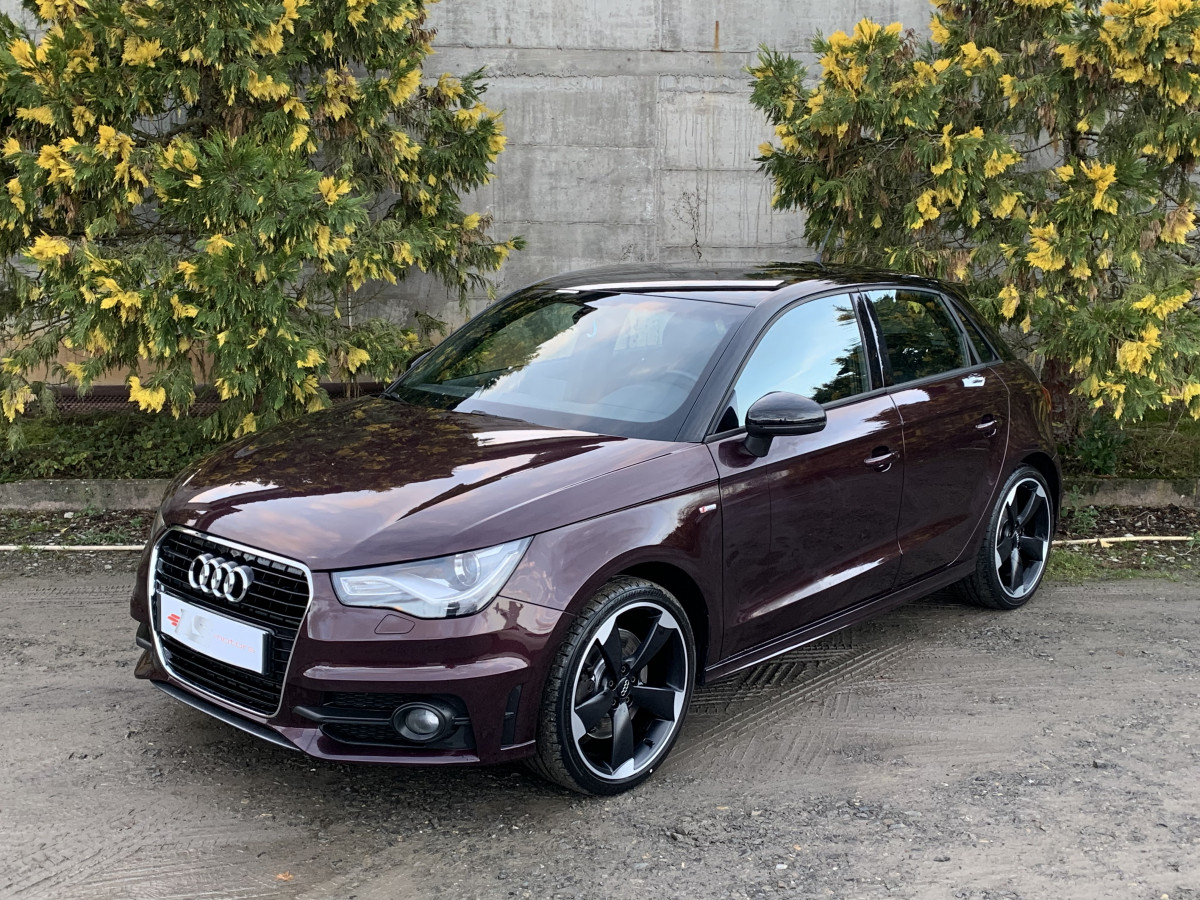 AUDI A11.4 TFSI 185 CV S-TRONIC 7 SPORTBACK PACK SLINE INTERIEUR EXTERIEUR JANTES ROTOR GPS BLUETOOTH