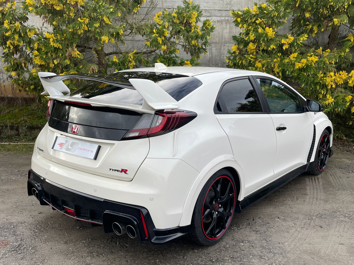 HONDA CIVIC 2,0 I-VTEC 310 TYPE R GT BLANCHE NUMEROTÉ R-04933 CAMERA GPS BLUETOOTH REGULATEUR KEYLESS GO