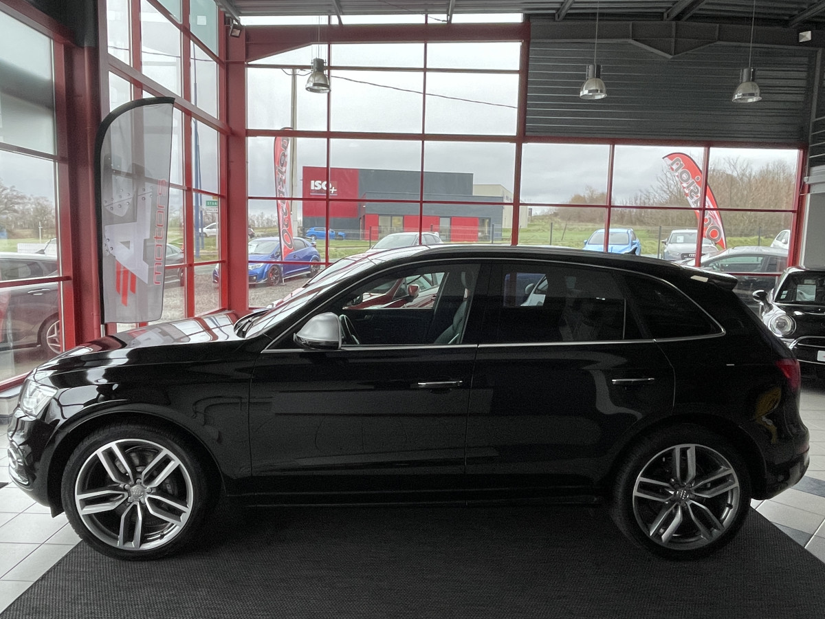 AUDI SQ5 3,0 V6 TDI 313 CV QUATTRO NOIR JANTES 21 GPS BLUETOOTH CAMERA INSERT CARBONE AUDI DRIVE SELECT REGULATEUR