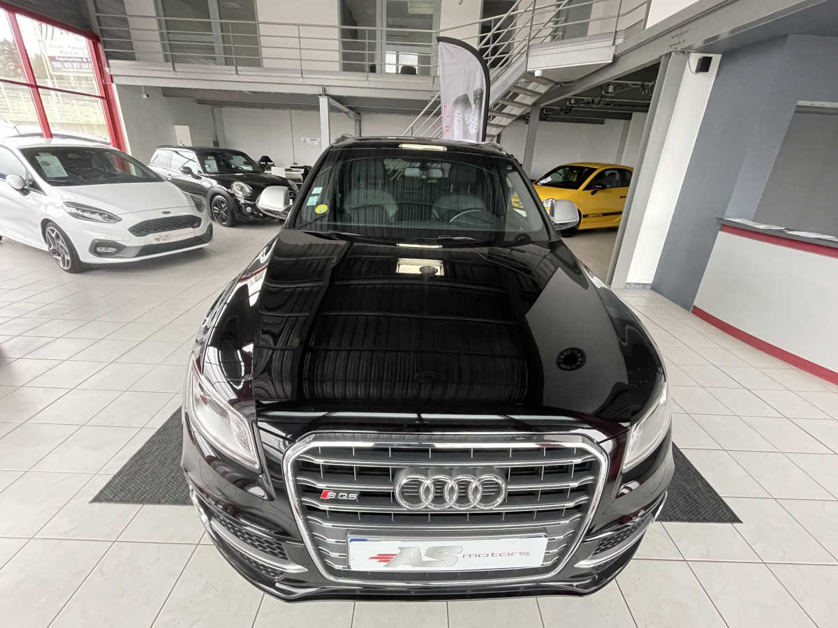 AUDI SQ5 3,0 V6 TDI 313 CV QUATTRO NOIR JANTES 21 GPS BLUETOOTH CAMERA INSERT CARBONE AUDI DRIVE SELECT REGULATEUR