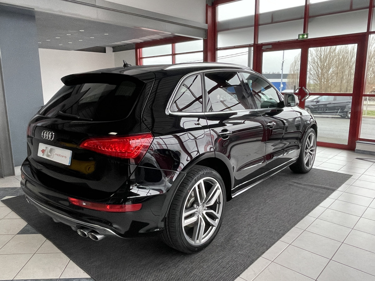 AUDI SQ5 3,0 V6 TDI 313 CV QUATTRO NOIR JANTES 21 GPS BLUETOOTH CAMERA INSERT CARBONE AUDI DRIVE SELECT REGULATEUR