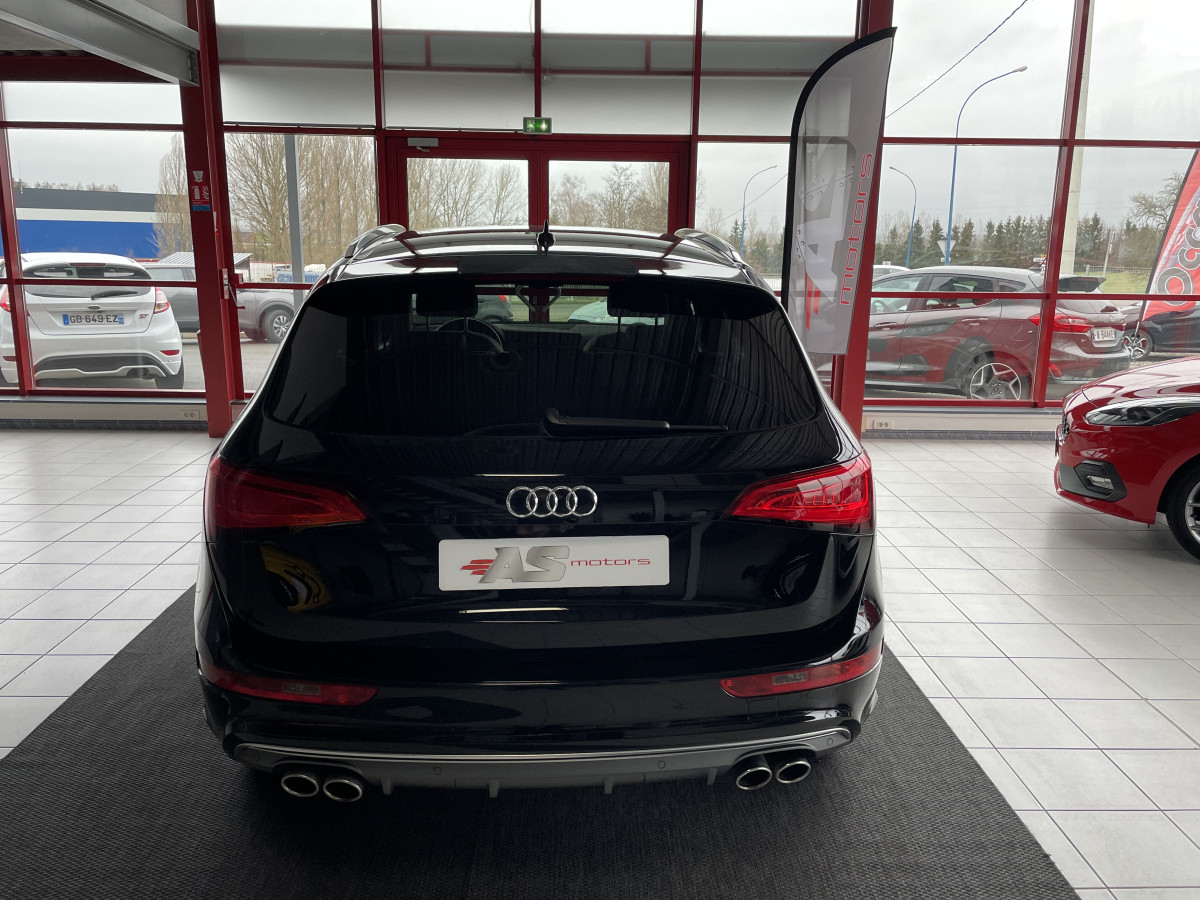 AUDI SQ5 3,0 V6 TDI 313 CV QUATTRO NOIR JANTES 21 GPS BLUETOOTH CAMERA INSERT CARBONE AUDI DRIVE SELECT REGULATEUR