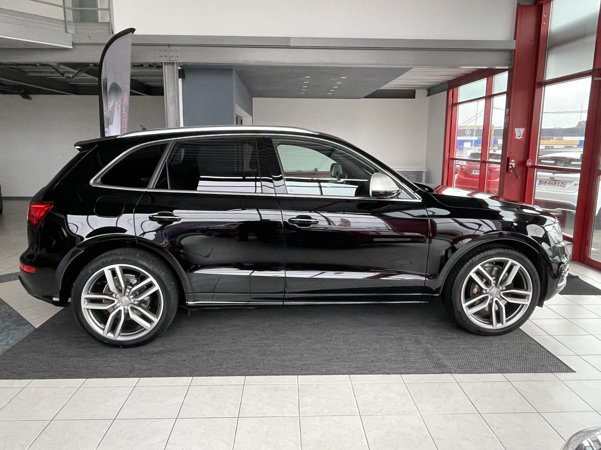 AUDI SQ5 3,0 V6 TDI 313 CV QUATTRO NOIR JANTES 21 GPS BLUETOOTH CAMERA INSERT CARBONE AUDI DRIVE SELECT REGULATEUR