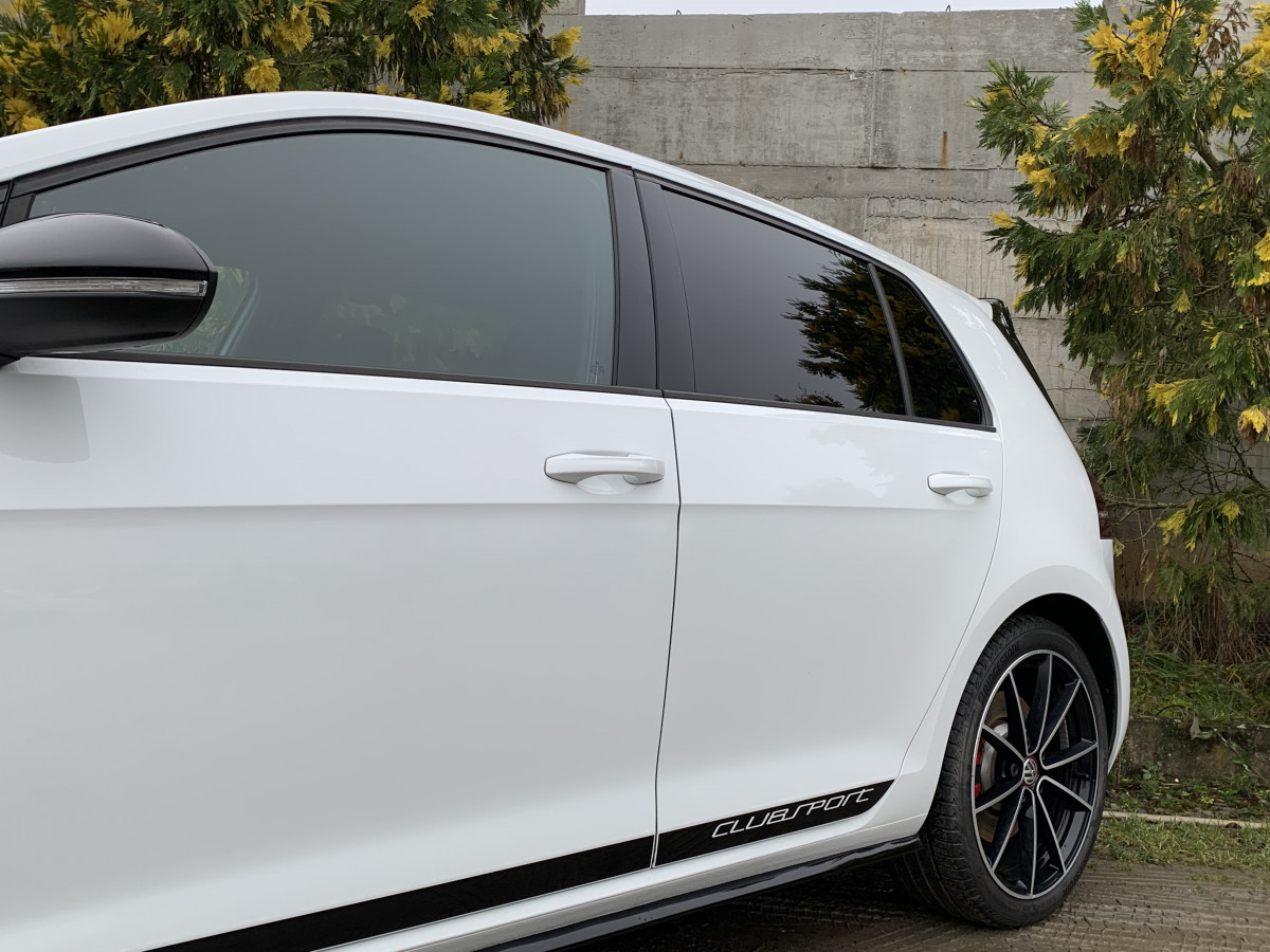 VOLKSWAGEN GOLF VII GTI CLUBSPORT 2.0 265 CV BLANCHE 5 PORTES DCC DYNAUDIO CAMERA SIEGES BAQUETS