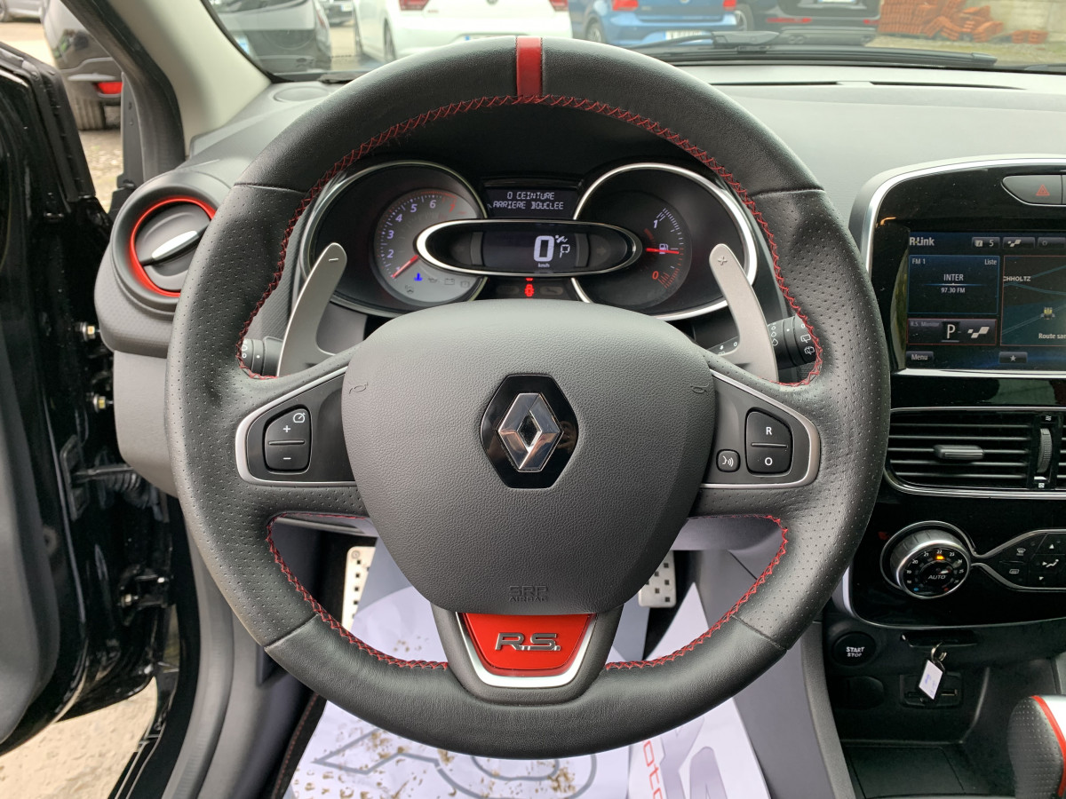 RENAULT CLIO IV RS TROPHY 1,6 220 EDC GPS BLUETOOTH REGULATEUR RS MODE KEYLESS GO ECHAPPEMENT SPORT