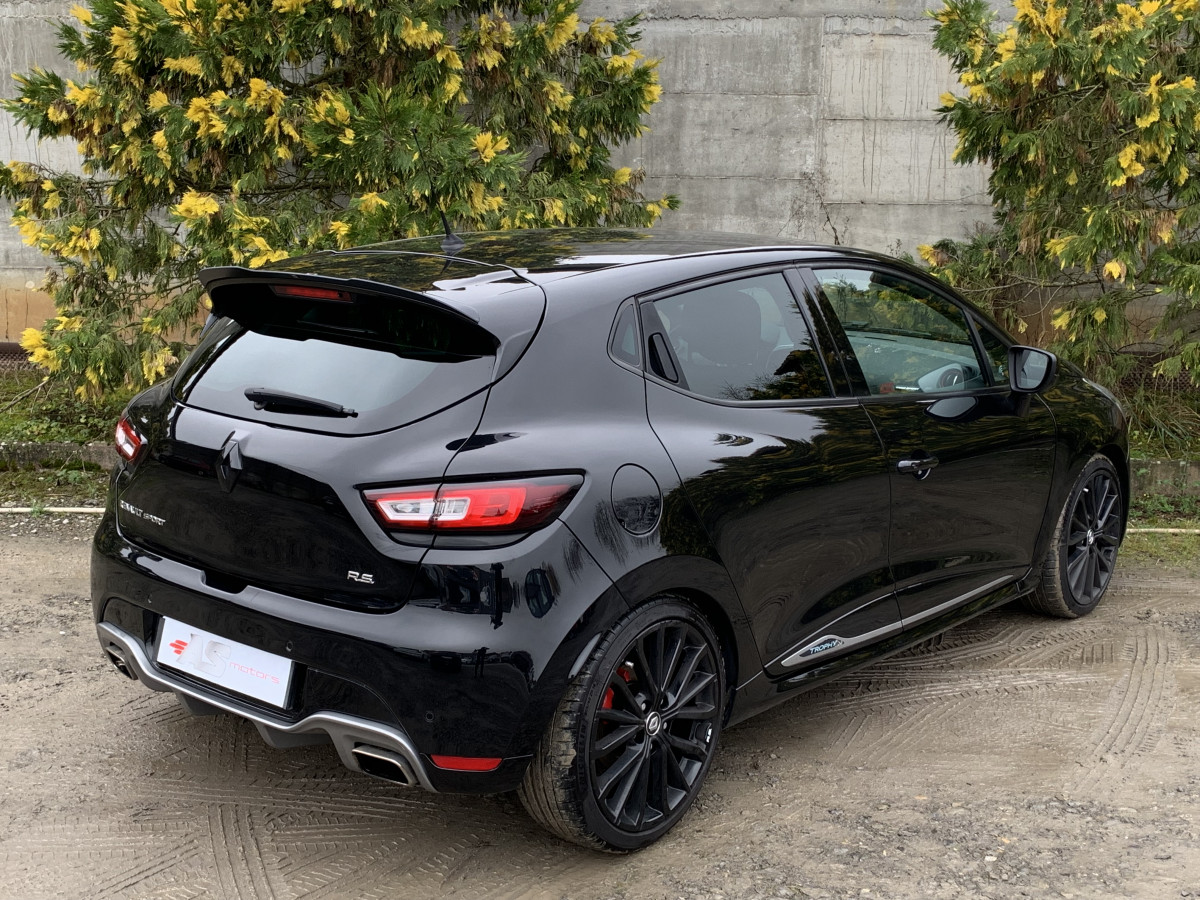 RENAULT CLIO IV RS TROPHY 1,6 220 EDC GPS BLUETOOTH REGULATEUR RS MODE  KEYLESS GO ECHAPPEMENT SPORT - Vente de véhicules d'occasion - Garage AS  Motors