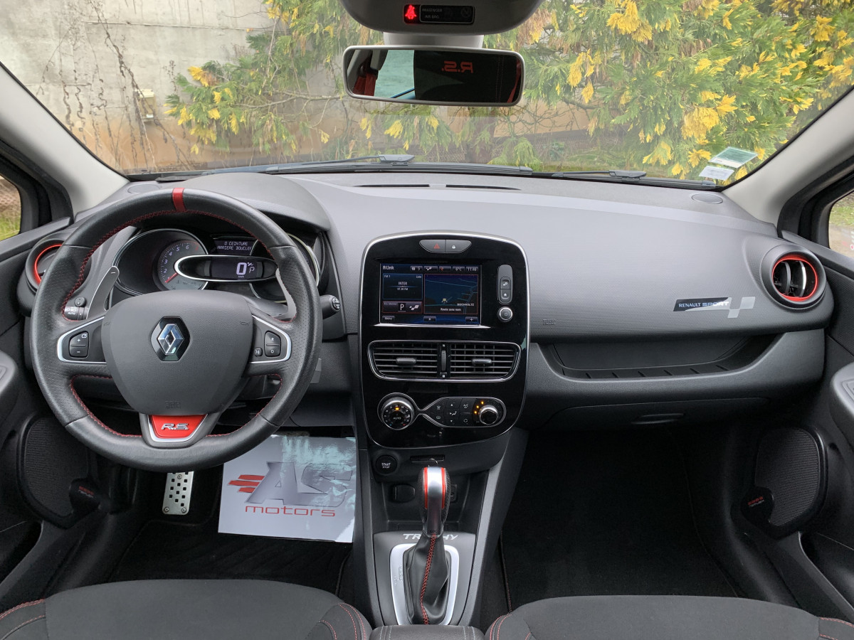 RENAULT CLIO IV RS TROPHY 1,6 220 EDC GPS BLUETOOTH REGULATEUR RS MODE KEYLESS GO ECHAPPEMENT SPORT