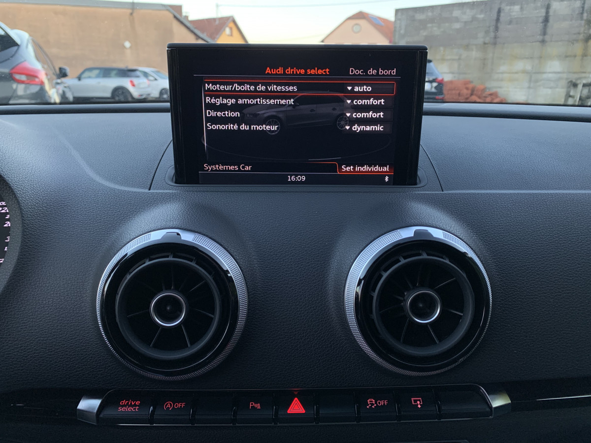 AUDI RS3 SPORTBACK 2,5 TFSI 367 S-TRONIC QUATTRO GRIS NARDO ECHAPPEMENT SPORT RS HIFI B&0 GPS BLUETOOTH SIEGES SPORT CAPITONE JANTES ROTOR FEUX FULL LED CAMERA