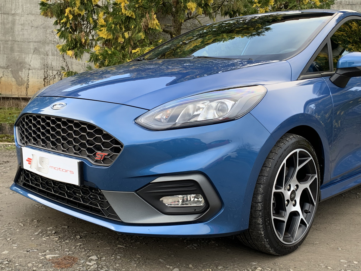 FORD FIESTA ST 1,5 TURBO 200 CV BLEU REGULATEUR BLUETOOTH HIFI B&O APPLE CAR PLAY LANE ASSIST 1ERE MAIN