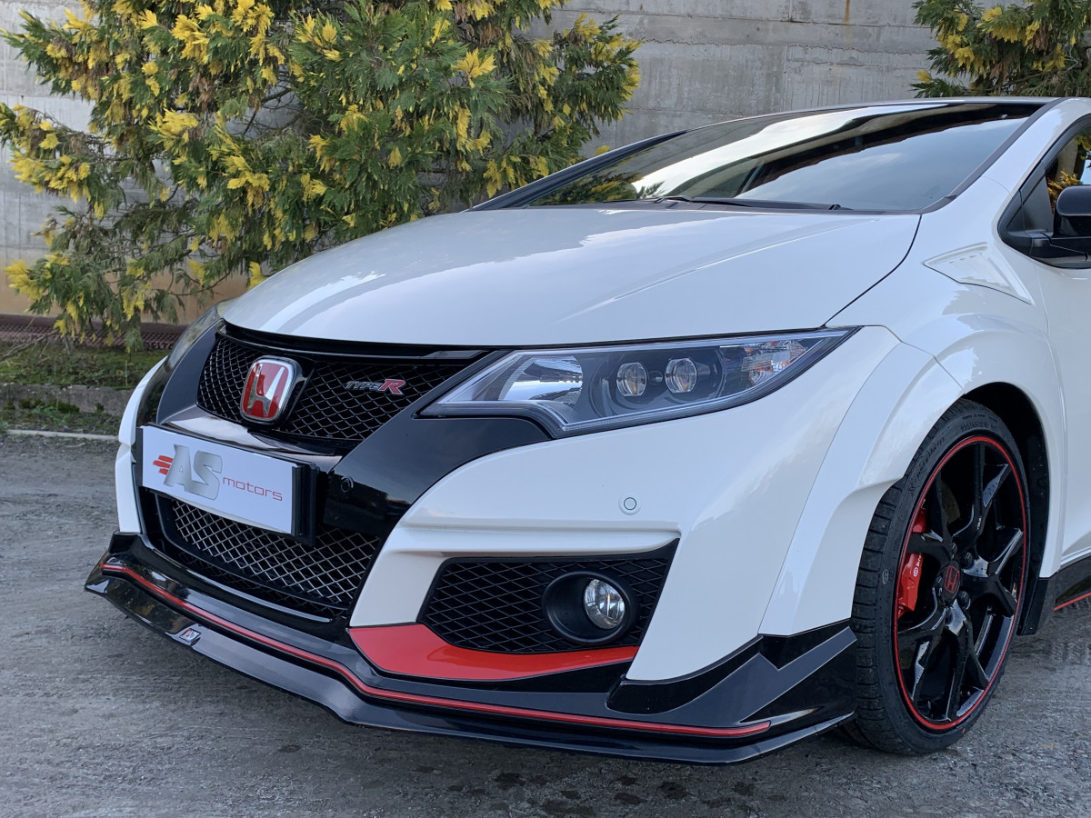 HONDA CIVIC 2,0 I-VTEC 310 TYPE R GT BLANC NUMEROTÉ R-OO876 CAMERA GPS BLUETOOTH REGULATEUR KEYLESS GO ECHAPPEMENT MILLTEK