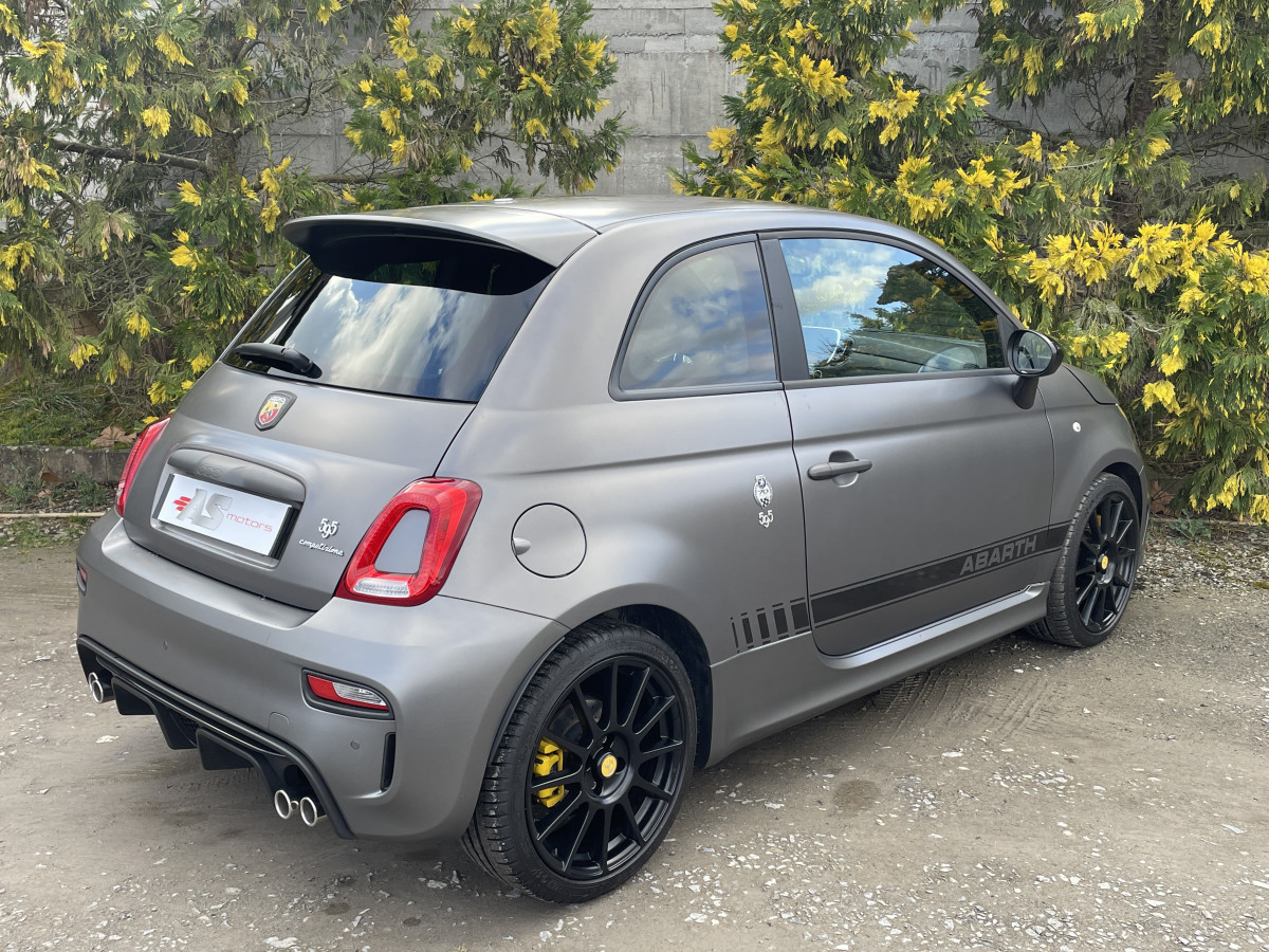 FIAT 500 ABARTH 180 595 COMPETIZIONE SERIE 70 ANNIVERSAIRE GPS XENON SIEGES SABELT FREINS BREMBO ECHAPPEMENT MONZA