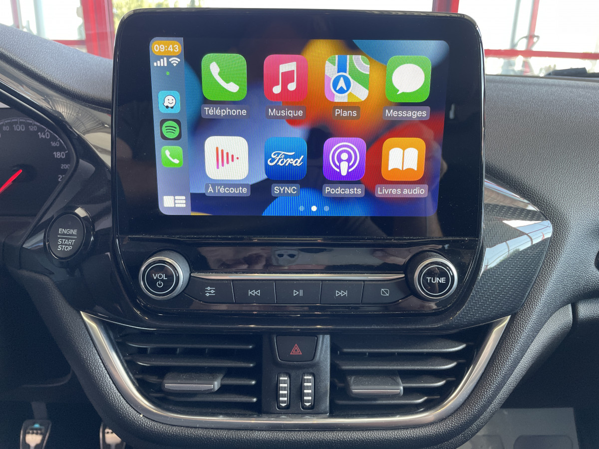 FORD FIESTA 200 1,5 200 GPS LAUNCH CONTROL TOIT PANO APPLE CARPLAY EXCELLENT ETAT