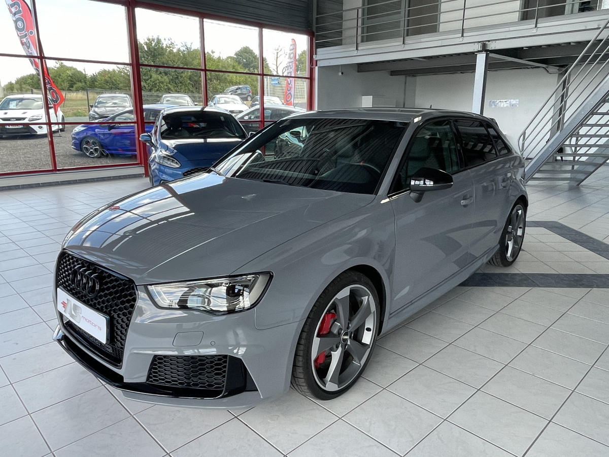 AUDI A3 RS3 SPORTBACK 2,5 TFSI 367 S-TRONIC 7 QUATTRO GPS  DRIVE SELECT ECHAPPEMEMENT RS