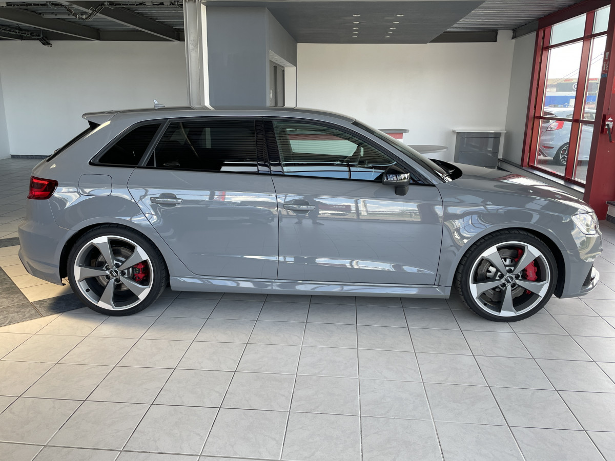 AUDI A3 RS3 SPORTBACK 2,5 TFSI 367 S-TRONIC 7 QUATTRO GPS  DRIVE SELECT ECHAPPEMEMENT RS