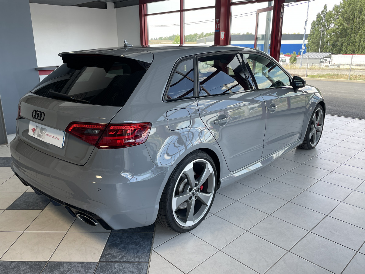 AUDI A3 RS3 SPORTBACK 2,5 TFSI 367 S-TRONIC 7 QUATTRO GPS  DRIVE SELECT ECHAPPEMEMENT RS