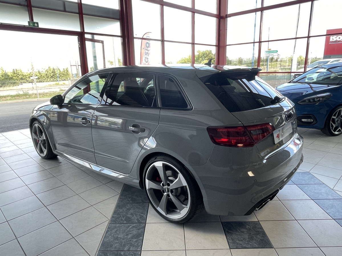 AUDI A3 RS3 SPORTBACK 2,5 TFSI 367 S-TRONIC 7 QUATTRO GPS  DRIVE SELECT ECHAPPEMEMENT RS