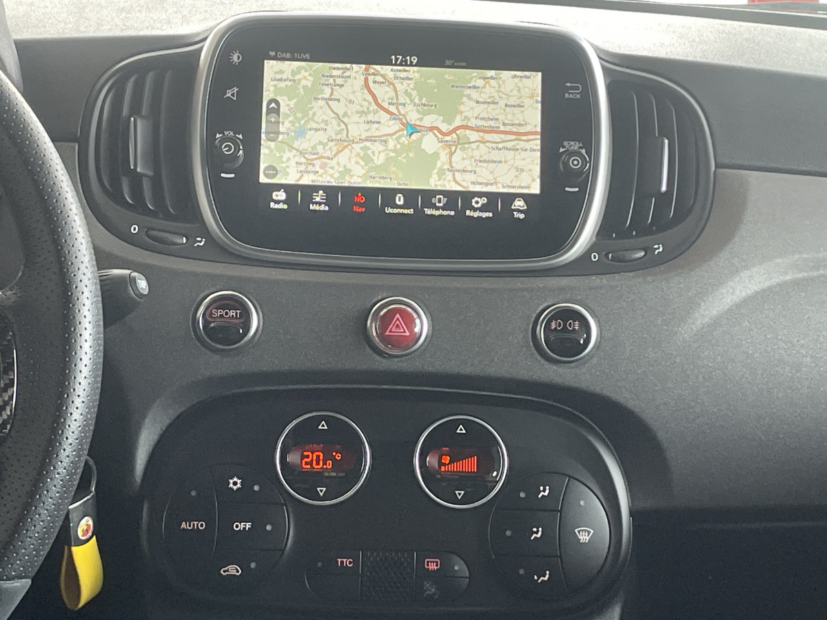 FIAT 500 ABARTH 180 595 COMPETIZIONE GPS BLUETOOTH BEATS