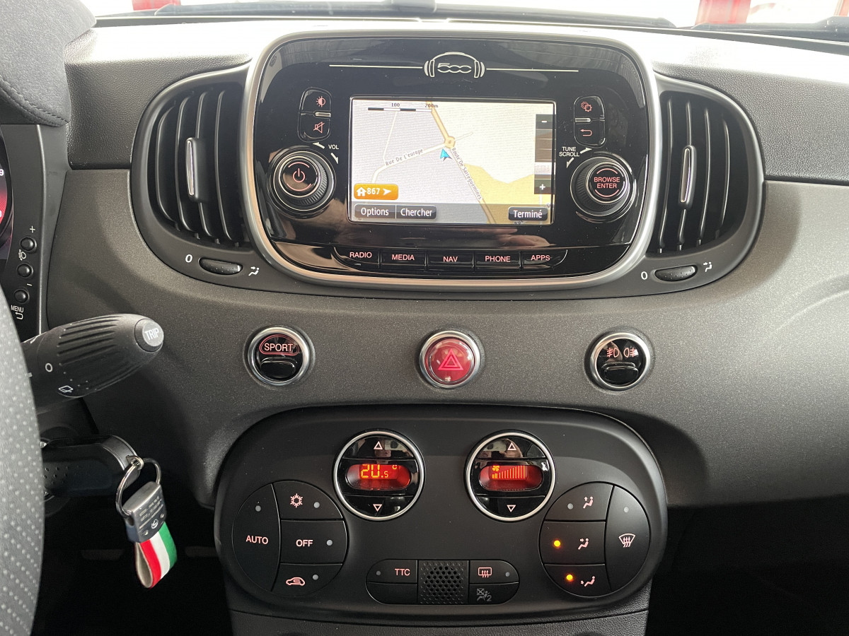 FIAT 500 ABARTH 180 595 COMPETIZIONE GPS BLUETOOTH EXCELLENT ETAT