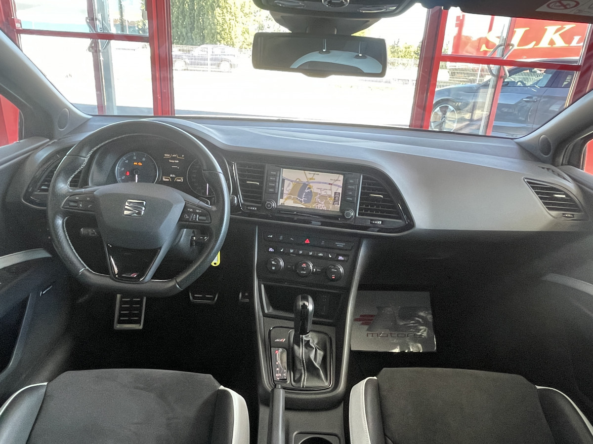 SEAT LEON  2,0 TSI CUPRA 280 DSG6 GPS REGULATEUR TOIT PANO FULL LED  DANS UN EXCELLENT ETAT