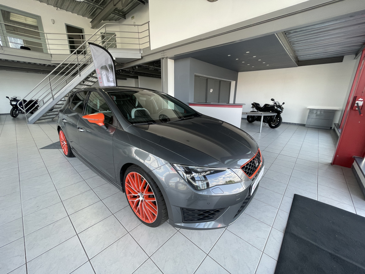 SEAT LEON CUPRA 2,0 TSI 290 DSG6 ORANGE LINE GPS DCC ACC PACK PERF