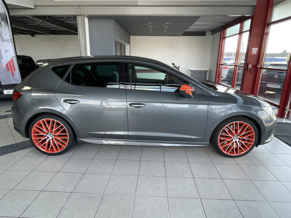 SEAT LEON CUPRA 2,0 TSI 290 DSG6 ORANGE LINE GPS DCC ACC PACK PERF