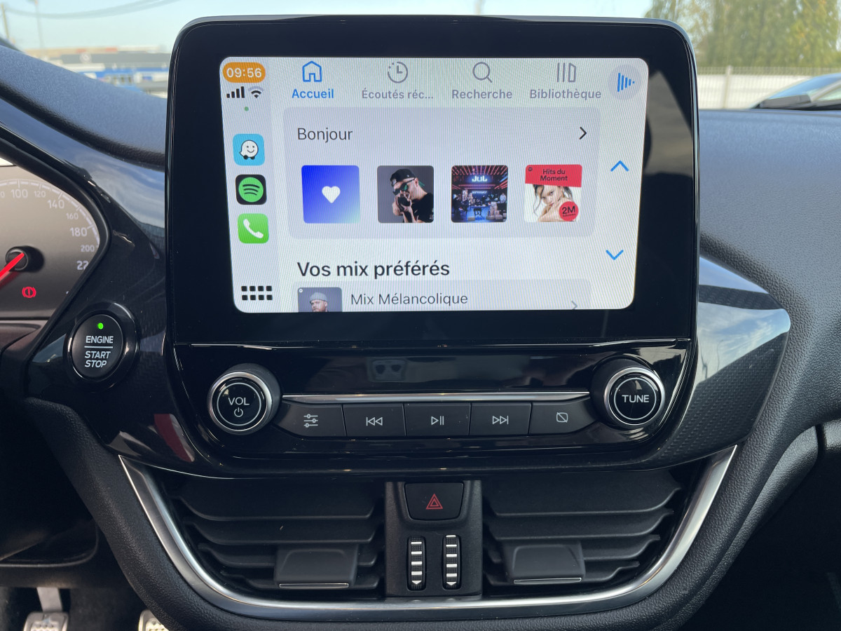 FORD FIESTA ST 1,5 200  GPS  APPLE CARPLAY FULL LED BLUETOOTH HIFI B&O KEYLESS REGULATEUR