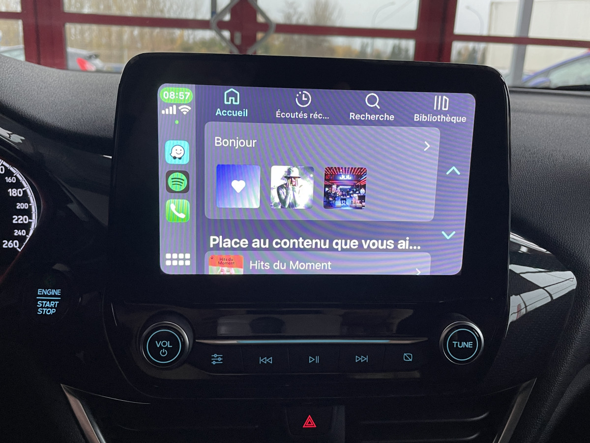 FORD FIESTA 200 1,5 200 GPS  APPLE CARPLAY HIFI B&O REGULATEUR BLUETOOTH EXCELLENT ETAT