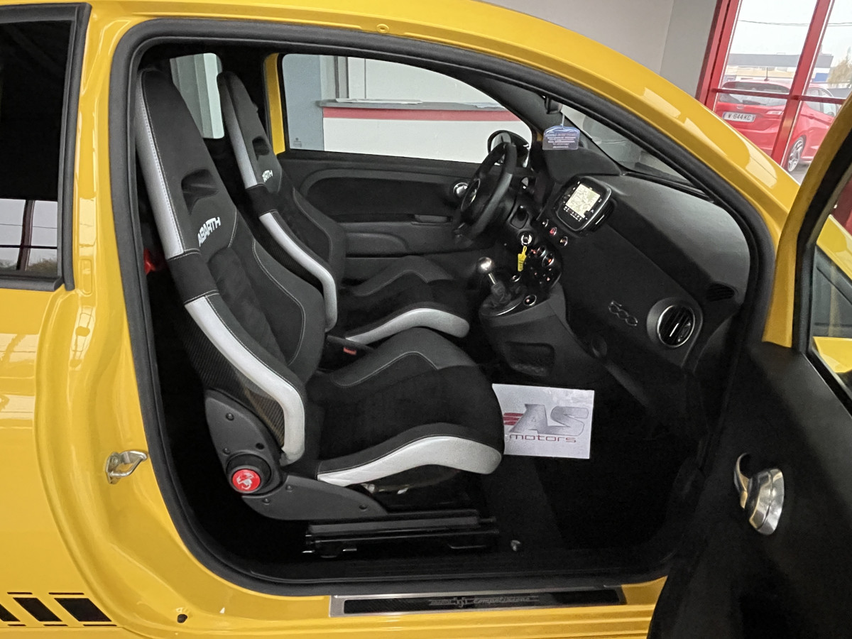 FIAT 500 ABARTH 180 595 COMPETIZIONE GPS BLUETOOTH SIEGES SABELT XENON EXCELLENT ETAT