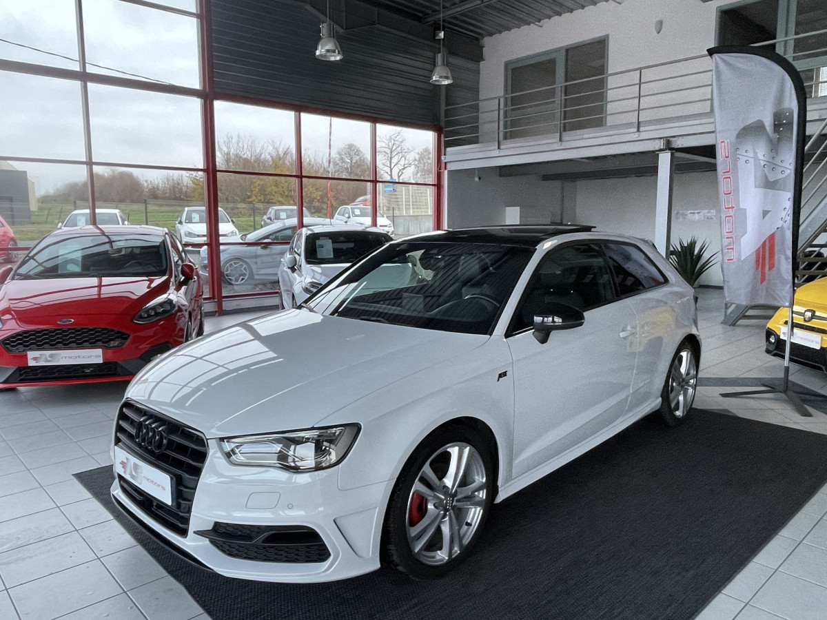 AUDI A3 1,4 TFSI 150 S-TRONIC7 S-LINE FULL GPS CAMERA TOIT PANO DRIVE SELECT ACC EXCELLENT ETAT