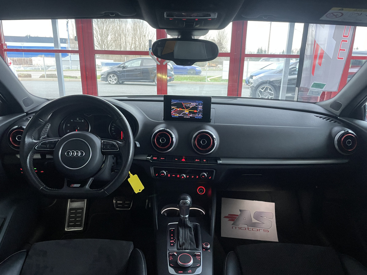 AUDI A3 1,4 TFSI 150 S-TRONIC7 S-LINE FULL GPS CAMERA TOIT PANO DRIVE SELECT ACC EXCELLENT ETAT