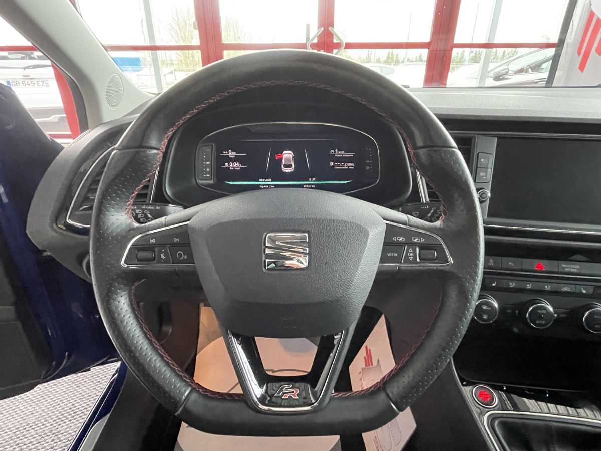 SEAT LEON FR 1,5 TSI 150 GPS CAMERA APPLE CARPLAY REGULATEUR FEUX LED DIGITAL COCKPIT ETAT NEUF