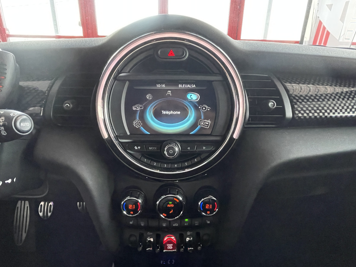 MINI COOPER S 2,0 192 KEYLESS BLUETOOTH REGULATEUR FEUX FULL LED ETAT NEUF