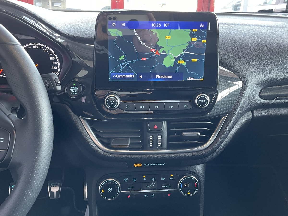 FORD FIESTA ST 1,5 200  GPS  APPLE CARPLAY FULL LED KEYLESS  BLUETOOTH HIFI B&O REGULATEUR EXCELLENT ETAT