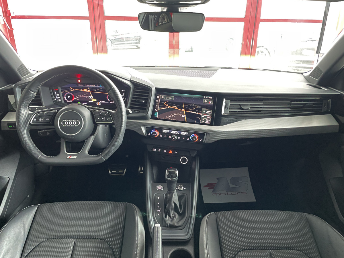 AUDI A1 SPORTBACK  40 TFSI 200  FULL S-LINE DSG6 GPS CAMERA KEYLESS REGULATEUR  DRIVE SELECT ETAT NEUF