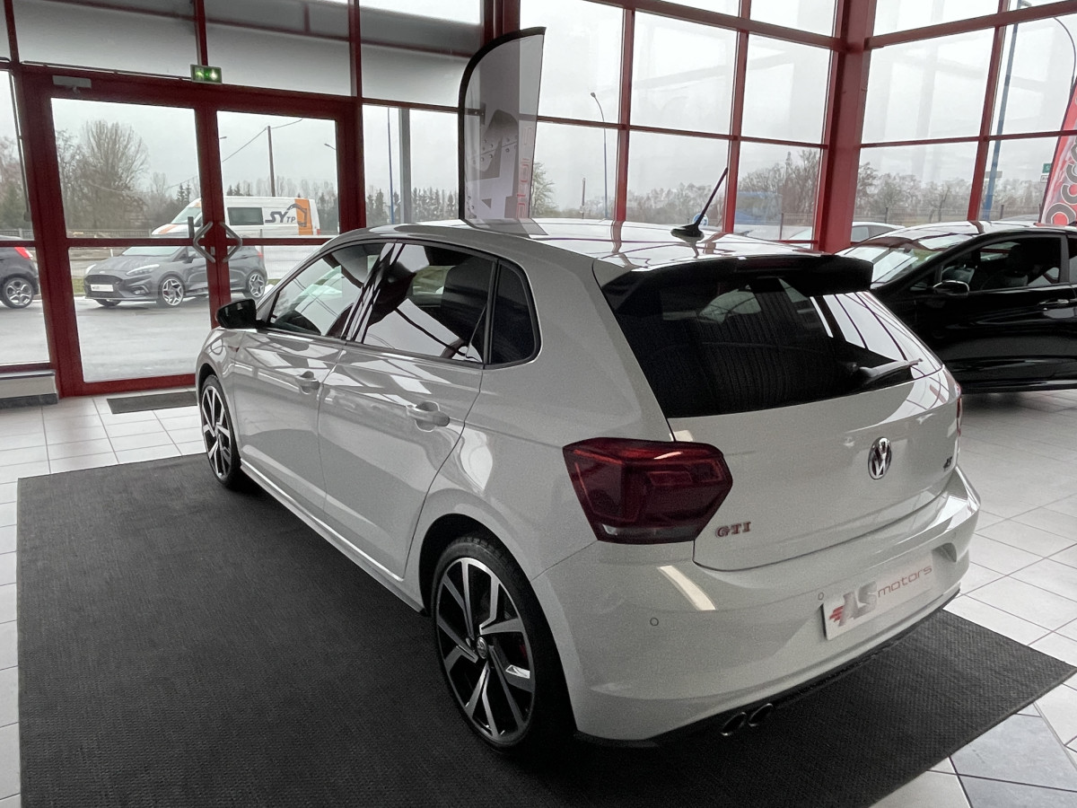 VOLSWAGEN POLO GTI 2,0 TSI 200 DSG6 GPS ACC DIGITAL COCKPIT DMS FULL LED JANTE BRESCIA 18 ETAT NEUF