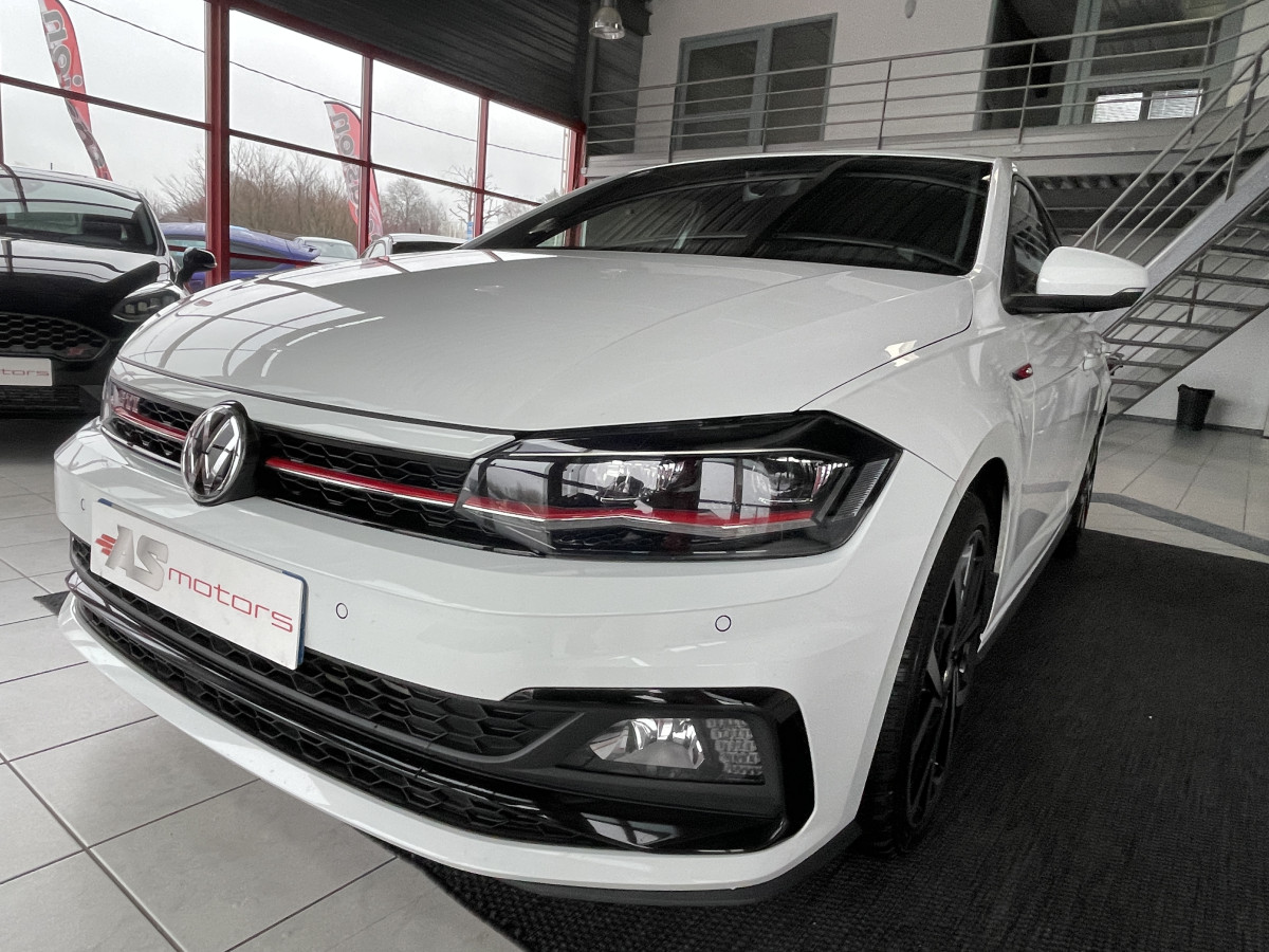 VOLSWAGEN POLO GTI 2,0 TSI 200 DSG6 GPS ACC DIGITAL COCKPIT DMS FULL LED JANTE BRESCIA 18 ETAT NEUF