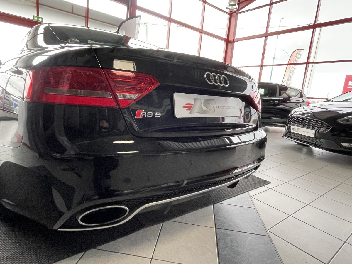 AUDI RS5 4,2 V8 FSI 450 QUATTRO S TRONIC 7 TOIT OUVRANT GPS BANG & OLUFSEN REGULATEUR ETAT COLLECTOR