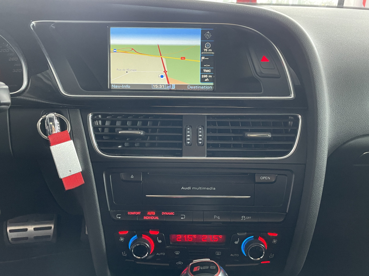 AUDI RS5 4,2 V8 FSI 450 QUATTRO S TRONIC 7 TOIT OUVRANT GPS BANG & OLUFSEN REGULATEUR ETAT COLLECTOR